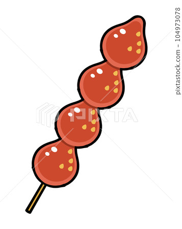 草莓糖插畫素材 草莓糖插畫素材 104973078