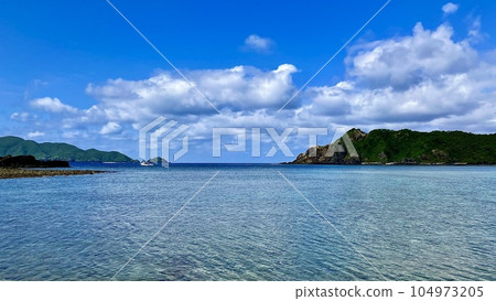 Agu no Hama on Aka Island in the Kerama Islands, Okinawa Prefecture 104973205