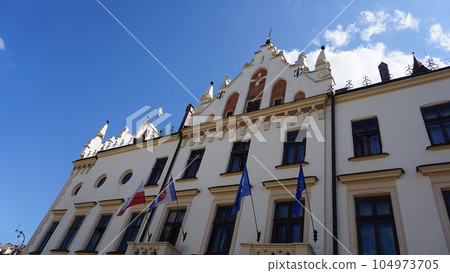 Town hall. A historic building with neo-gothic and neo-renaissance style features, located on the Market Square. 104973705