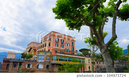 Panoramic view of Sorrento, the Amalfi Coast, Italy Panoramic view of Sorrento, the Amalfi Coast, Italy 104973724