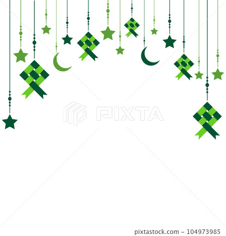 Muslim abstract greeting banners. Islamic icon Muslim abstract greeting banners. Islamic icon 104973985
