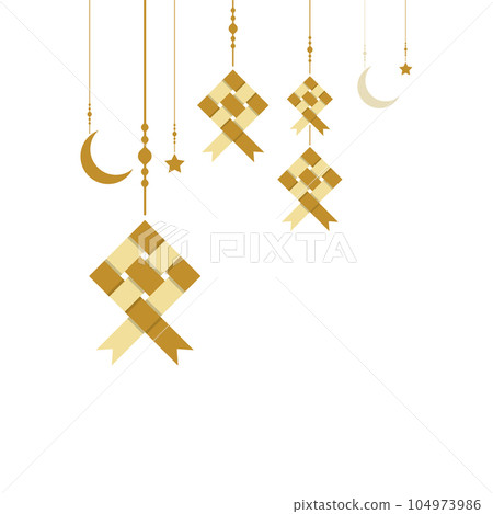 Muslim abstract greeting banners. Islamic icon Muslim abstract greeting banners. Islamic icon 104973986