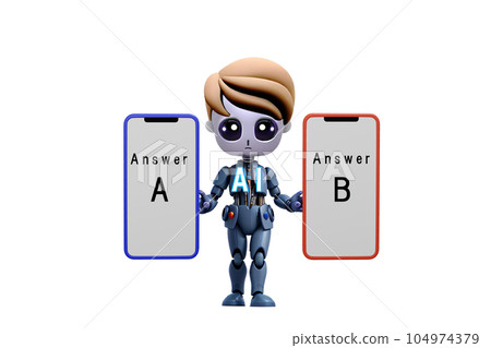 選擇AI給出的答案的圖片 104974379