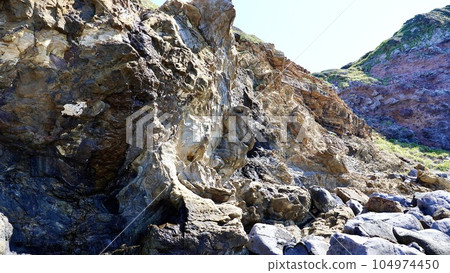 Misaki fault showing crustal movements in Iki, Nagasaki Prefecture Misaki fault showing crustal movements in Iki, Nagasaki Prefecture 104974450