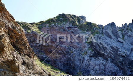Misaki fault showing crustal movements in Iki, Nagasaki Prefecture 104974451