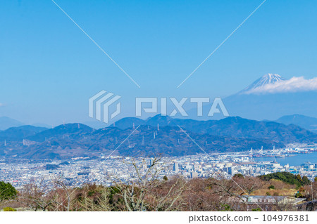 [靜岡風景] 從日本平（富士山）眺望的景色 104976381