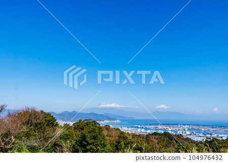 [Scenery of Shizuoka] View from Nihondaira (Mt. Fuji) 104976432