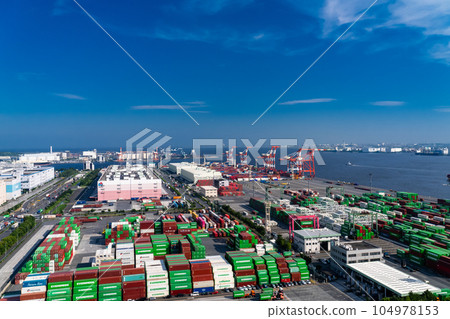 《Tokyo》Aomi Container Wharf/Container Yard 104978153