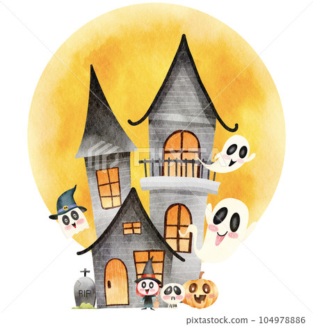 Captivating Watercolor Halloween-4 Captivating Watercolor Halloween-4 104978886