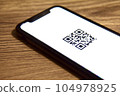 二維碼和無現金支付圖片 104978925