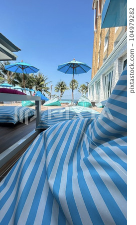 beautiful luxury swimming pool in hotel and resort 104979282