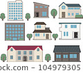 cute building illustration 104979305
