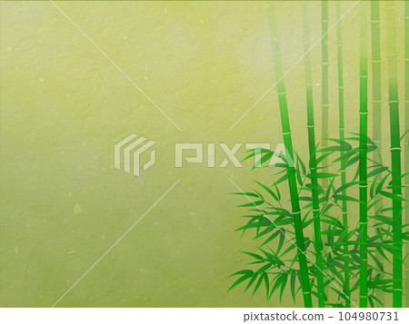 有竹葉和陰影的風景 104980731