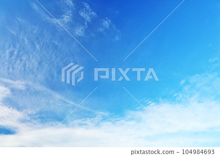 Autumn sky and clouds 104984693