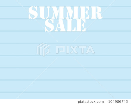 夏季大減價 夏季大減價邊框 104986743