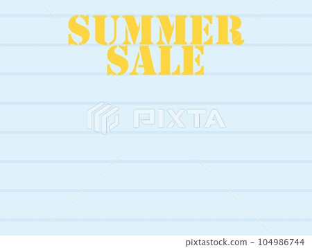 summer sale summer sale border 104986744
