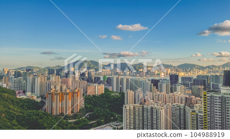 July 12 2023 the cityscape Kwun Tong North at hong kong July 12 2023 the cityscape Kwun Tong North at hong kong 104988919