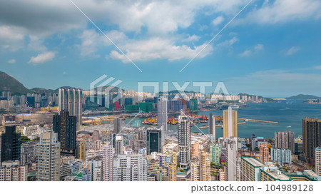 July 14 2023, Charming To Kwa Wan, a vibrant neighborhood in Hong Kong 104989128