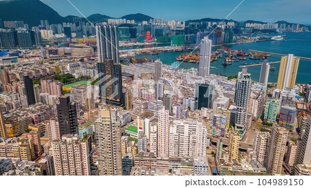 July 14 2023, Charming To Kwa Wan, a vibrant neighborhood in Hong Kong 104989150