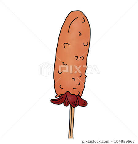 Corn dog Corn dog 104989665