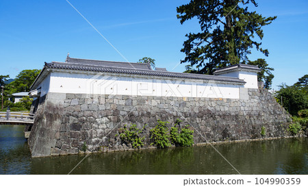 關東八州之一神奈川縣小田原市小田原城遺址的夏天 關東八州之一神奈川縣小田原市小田原城遺址的夏天 104990359