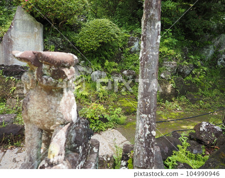 Japanese temple scenery Japanese temple scenery 104990946