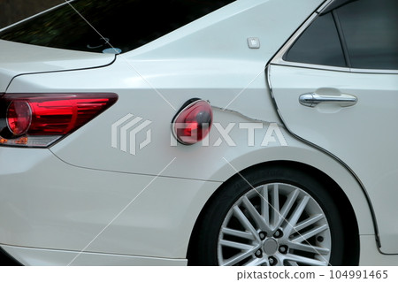 Masked police car image 104991465