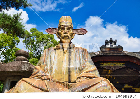 豐國神社、京都豐臣秀吉雕像和唐門 豐國神社、京都豐臣秀吉雕像和唐門 104992914