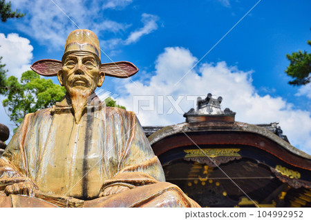 豐國神社、京都豐臣秀吉雕像和唐門 104992952
