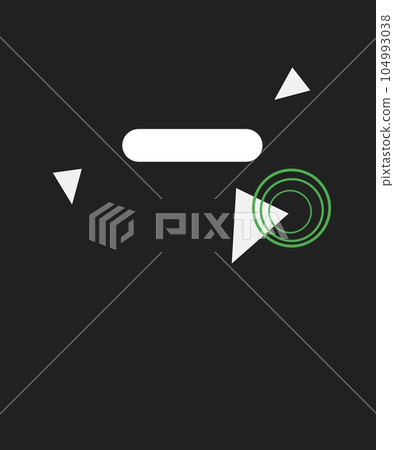 Arrow text design  104993038