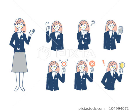 Female guide's expression _h16 variation set 104994071