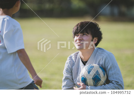 football, soccer, baby boy 104995732