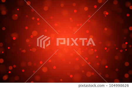 Red color bokeh soft light abstract backgrounds, Vector eps 10 illustration bokeh particles 104998626