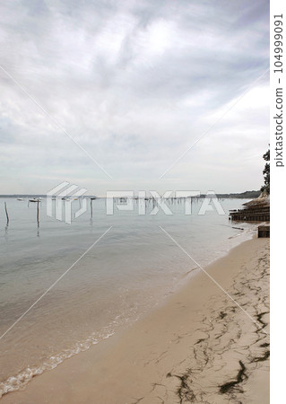 Seascape in South West of France in Spring Seascape in South West of France in Spring 104999091