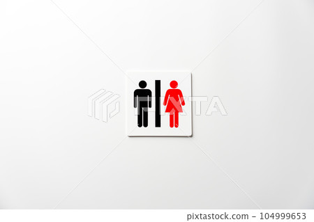 Toilet sign Toilet sign 104999653