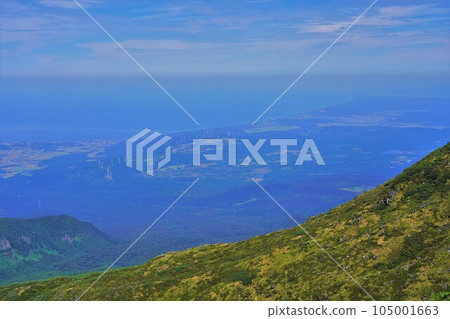The coastline of the Sea of Japan from Mt. The coastline of the Sea of Japan from Mt. 105001663