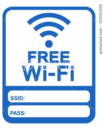Free Wi-Fi bulletin board 105001950