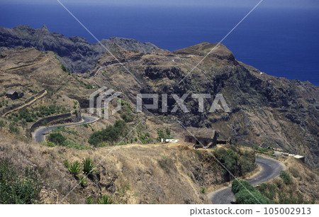 AFRICA CAPE VERDE SANTO ANTAO CORDA ROAD AFRICA CAPE VERDE SANTO ANTAO CORDA ROAD 105002913