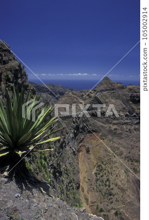 AFRICA CAPE VERDE SANTO ANTAO CORDA ROAD 105002914