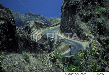 AFRICA CAPE VERDE SANTO ANTAO CORDA ROAD AFRICA CAPE VERDE SANTO ANTAO CORDA ROAD 105002973