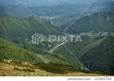 Vratna valley, mountain scenery, Little Fatra, Slovakia 105003708
