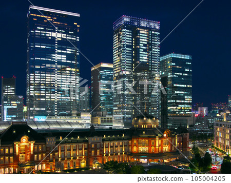 [東京千代田區/中央區]從東京站到京橋的夜景（2023年7月） 105004205