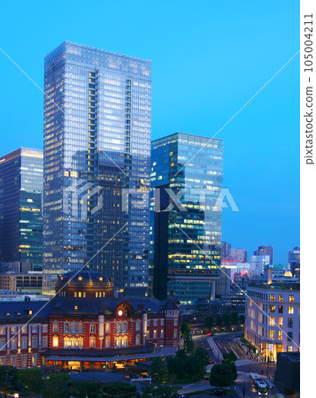 [東京千代田區/中央區]從東京站到京橋的夜景（2023年7月） 105004211