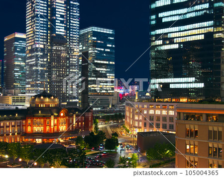 [東京千代田區/中央區]從東京站到京橋的夜景（2023年7月） 105004365