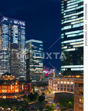 [東京千代田區/中央區]從東京站到京橋的夜景（2023年7月） 105004366