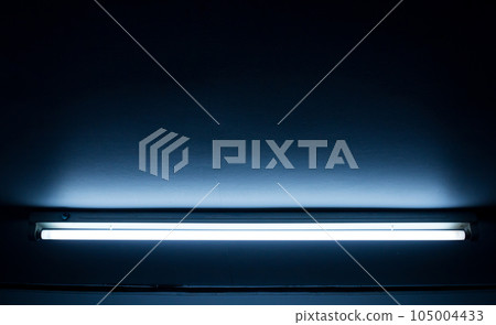 Detail of a fluorescent tube Detail of a fluorescent tube 105004433