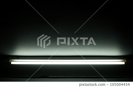 Detail of a fluorescent tube 105004434