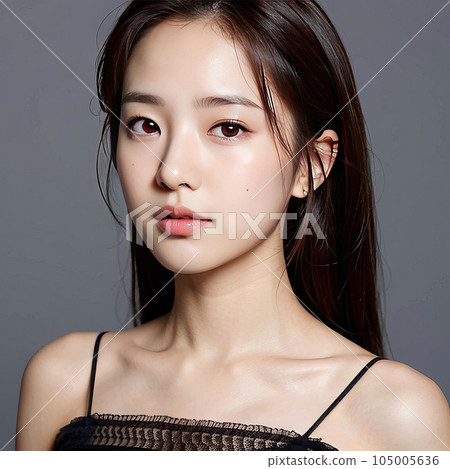 AI-generated image [person] woman with long hair 105005636