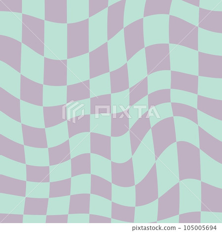 Two colour Retro Groovy Wavy Psychedelic Checkerboard Check Y2K 90s Phone Case Background Stationary Fashion Textile Repeat Pattern 105005694