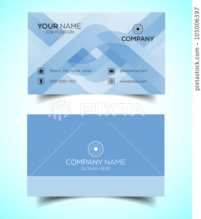 Creative and modern corporate business card template Creative and modern corporate business card template 105006397